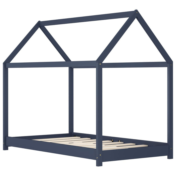 Lettino Montessori Casetta Legno Massello di Pino - FREEKIDS MONTESSORI