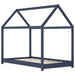 Lettino Montessori Casetta Legno Massello di Pino - FREEKIDS MONTESSORI