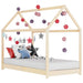 Lettino Montessori Casetta Legno Massello di Pino - FREEKIDS MONTESSORI