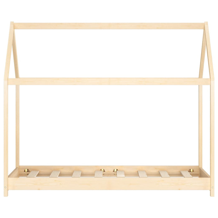Lettino Montessori Casetta Legno Massello di Pino - FREEKIDS MONTESSORI