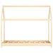 Lettino Montessori Casetta Legno Massello di Pino - FREEKIDS MONTESSORI