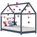 Lettino Montessori Casetta Legno Massello di Pino - FREEKIDS MONTESSORI