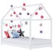 Lettino Montessori Casetta Legno Massello di Pino - FREEKIDS MONTESSORI