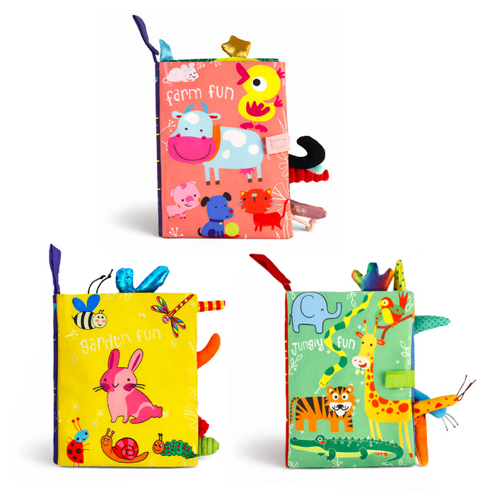 Libro Soft Book Sensoriale Animaletti