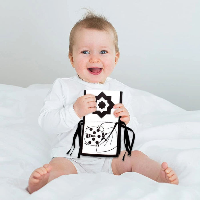 Libro Soft Book per Neonato ad Alto Contrasto - FREEKIDS MONTESSORI