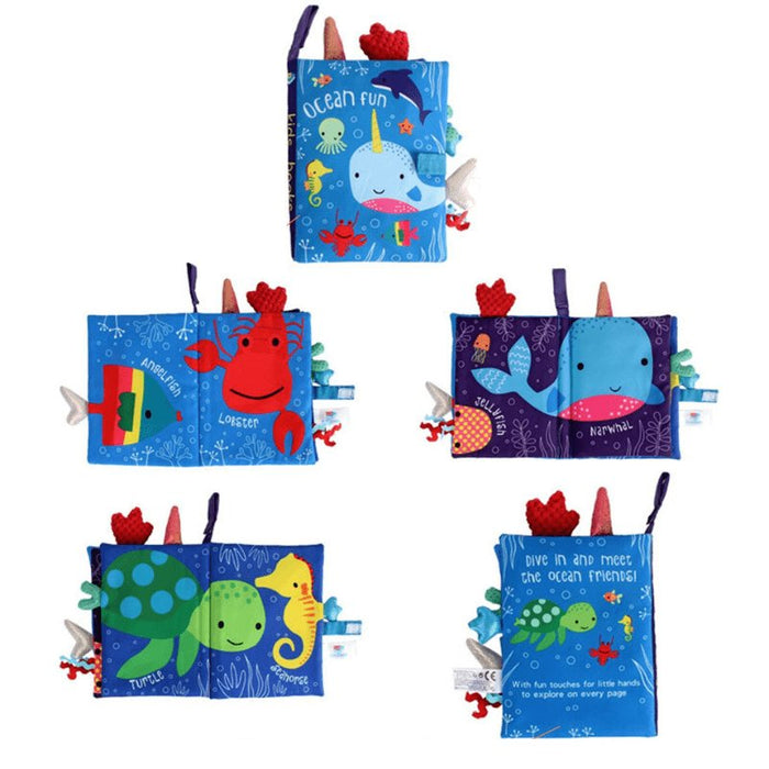 Libro Soft Book Sensoriale Animaletti