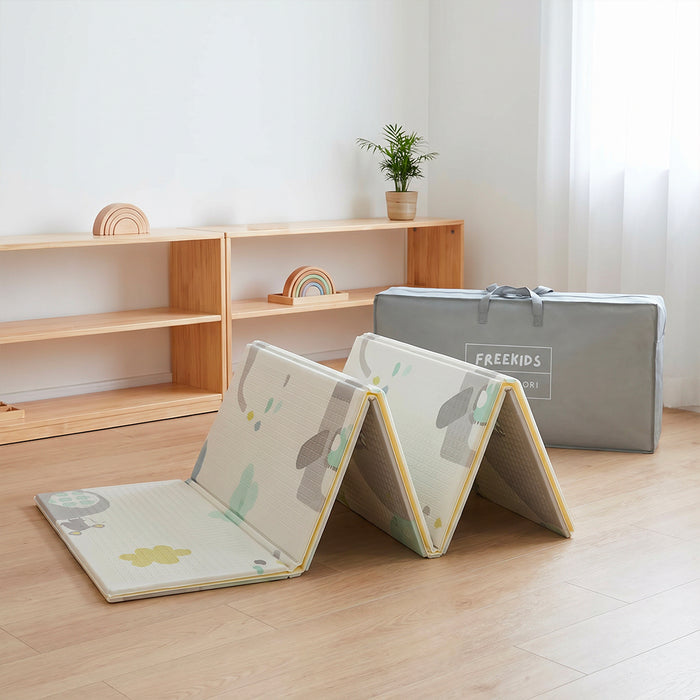 Maxi Tappeto Gioco Bambini Pieghevole Double Face