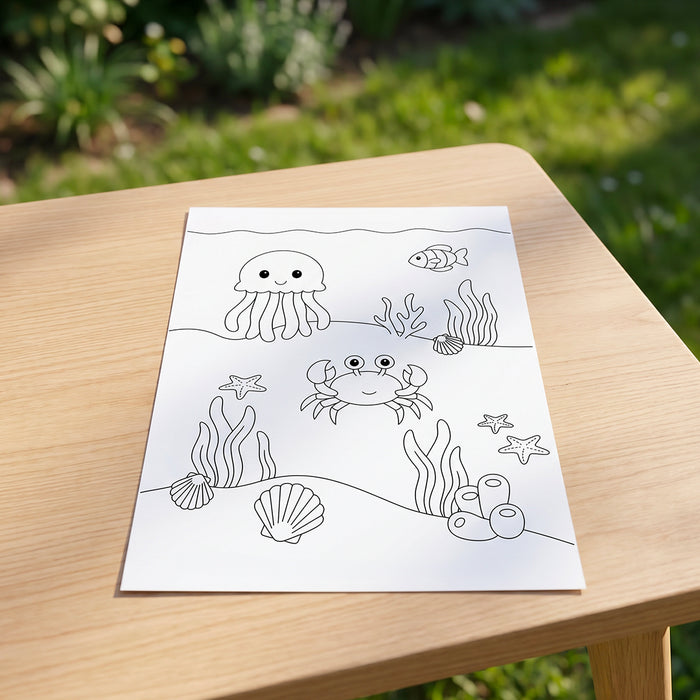 Foglio da colorare Freekids Montessori