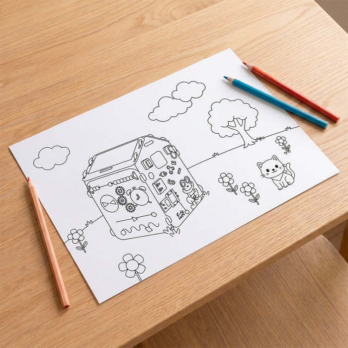 Foglio da colorare Freekids Montessori