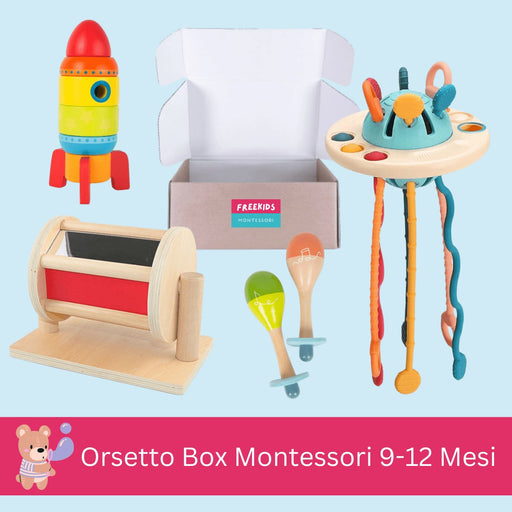 Orsetto Box Infanzia Montessori 9-12 Mesi - FREEKIDS MONTESSORI