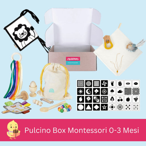Pulcino Box Infanzia Montessori 0-3 Mesi - FREEKIDS MONTESSORI