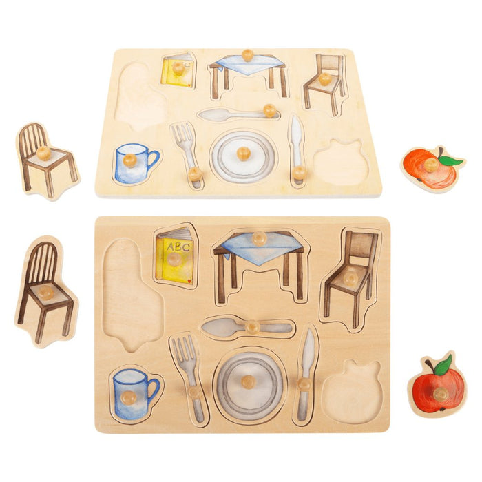 Puzzle Legno Illustrato 12 Mesi+ - FREEKIDS MONTESSORI