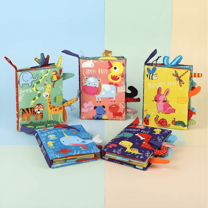 Soft Sensory Book Little Animals