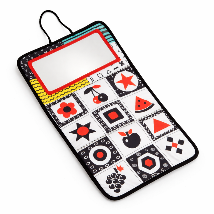 Spiegelspiel Tummy Time Montessori