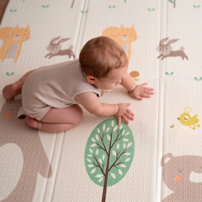 Maxi Tappeto Gioco Bambini Pieghevole Double Face