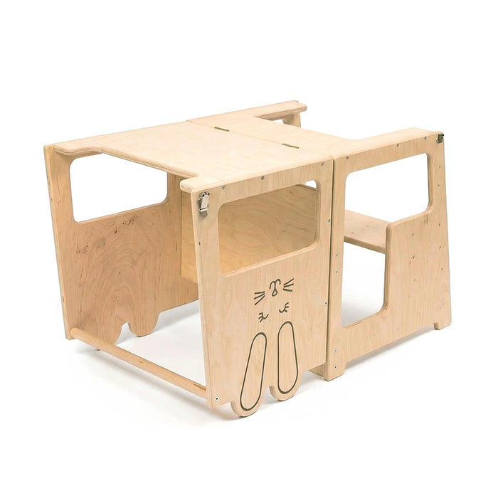 Montessori Tower 3 in 1 Table and Chair