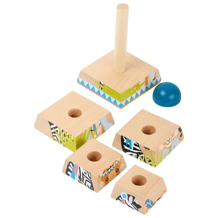 Torre Impilabile Safari - FREEKIDS MONTESSORI