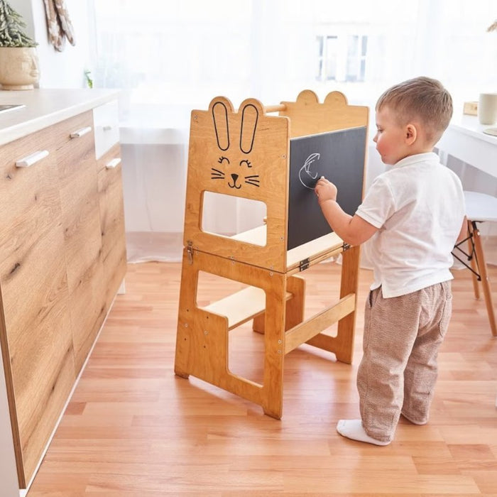 Torre Montessori 3 in 1 Tavolo e Sedia - FREEKIDS MONTESSORI