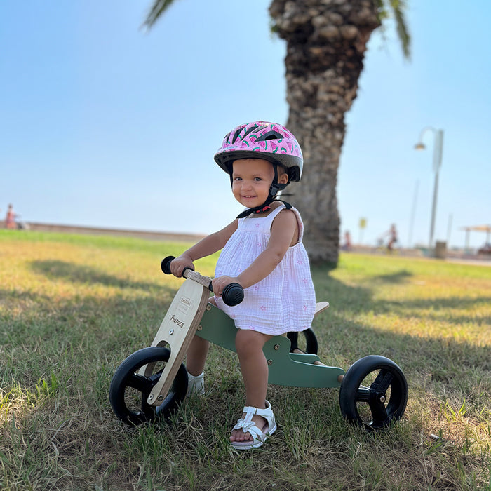 Triciclo & Balance Bike 2 in 1 Bicicletta da Equilibrio