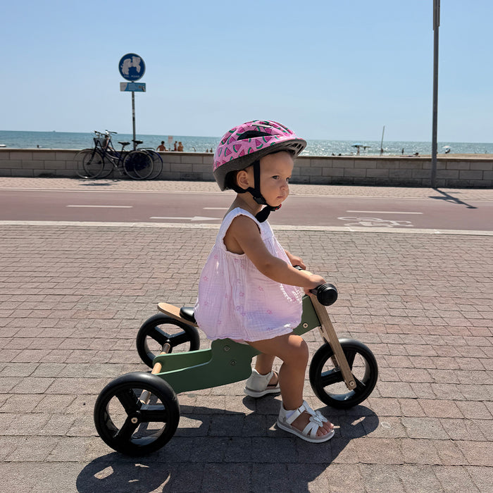Triciclo & Balance Bike 2 in 1 Bicicletta da Equilibrio