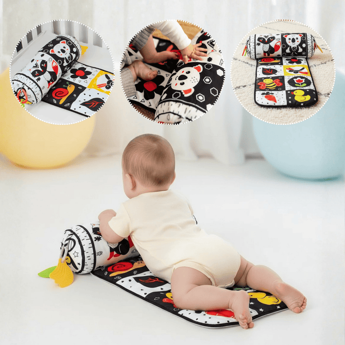 Gioco Sensoriale Neonato Tummy Time Montessori FREEKIDS MONTESSORI