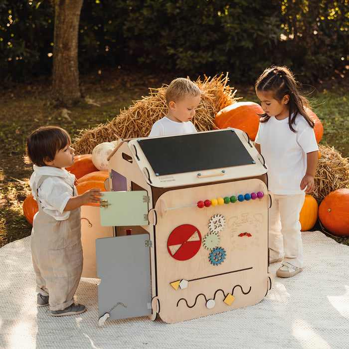 Maxi Casetta Montessori Multi Attività Happy Home