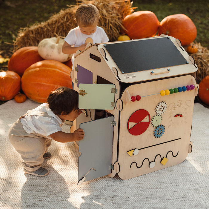 Maxi Casetta Montessori Multi Attività Happy Home